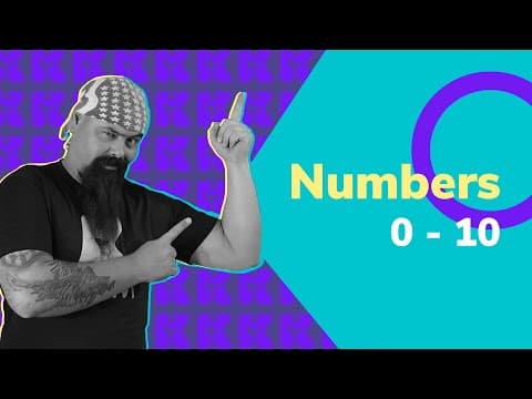 Thumbnail da aula: Inglês 2.0 | Kultivi | Numbers 0 - 10 | Prof. Rui Ventura