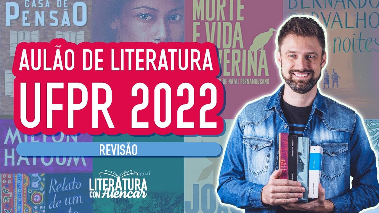 Thumbnail: Aulao Literatura UFPR 2022 lista obras obrigatórias