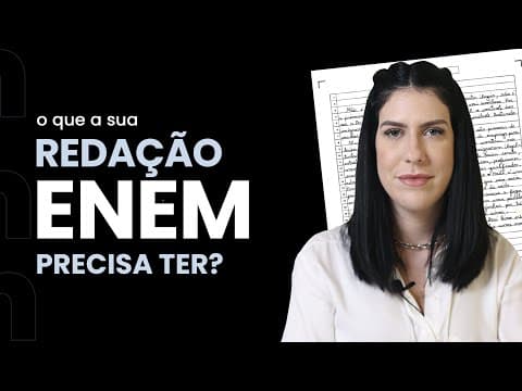 Thumbnail da aula: O que a redação do Enem precisa ter? | Luma por aí