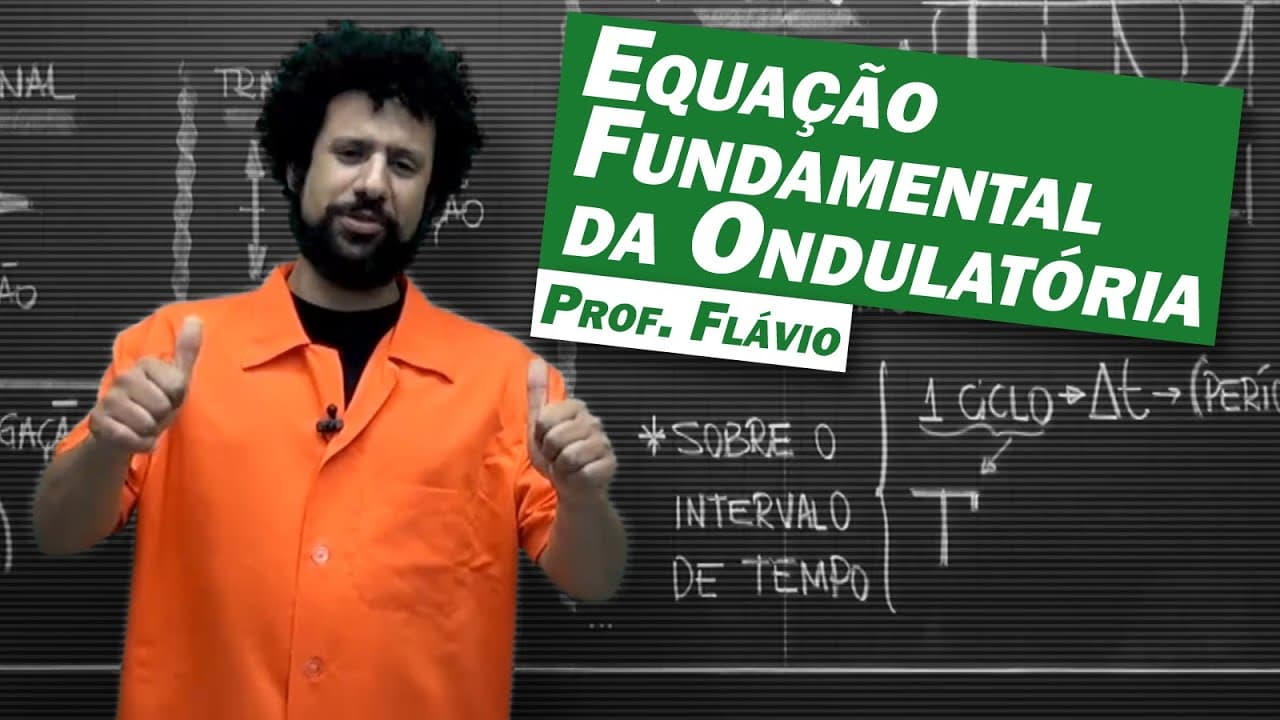 Thumbnail: Física - Equação Fundamental da Ondulatória