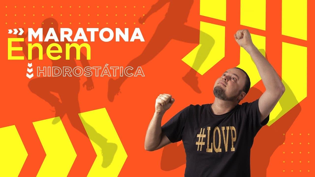 Thumbnail: Hidrostática | Densidade | pressão | Teorema de Pascal | Maratona ENEM 14