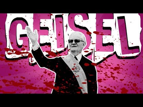 Thumbnail da aula: ERNESTO GEISEL E A REDEMOCRATIZAÇÃO LENTA, GRADUAL E SEGURA