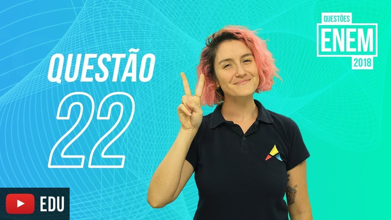 Thumbnail: ENEM 2018 | Estilo de vida na saúde | questão 22 (caderno amarelo)