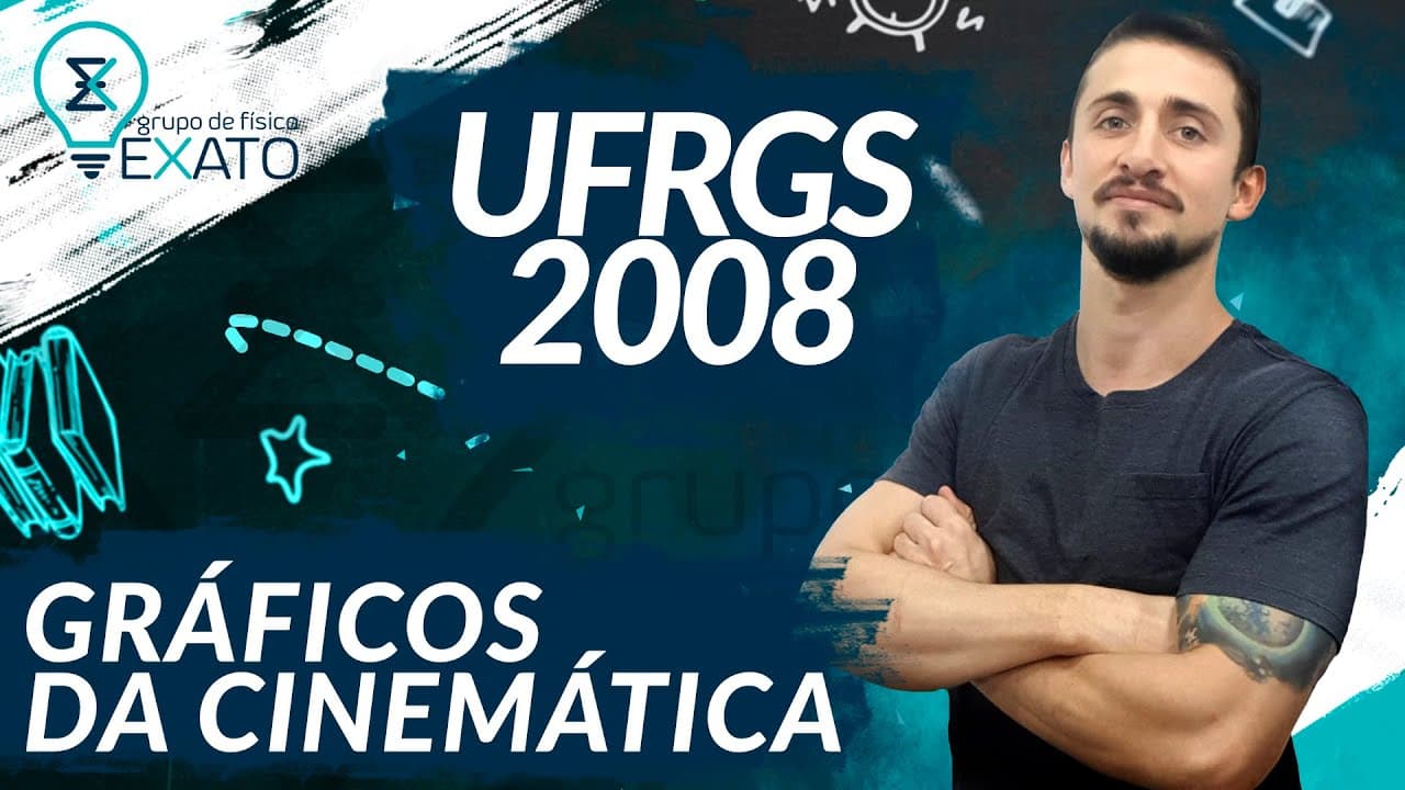 Thumbnail: RESOLVIDA - (UFRGS – 2008) O gráfico que segue representa os movimentos unidimensionais de duas...