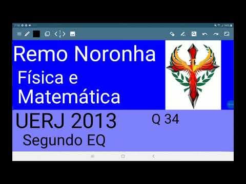 Thumbnail da aula: UERJ  2013 Segundo exame de qualificação questão  34