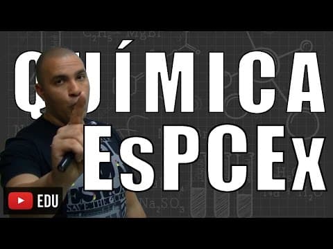 Thumbnail da aula: [Questão Comentada] - EsPCEx 2012 - Tema: ESTEQUIOMETRIA NA ELETRÓLISE