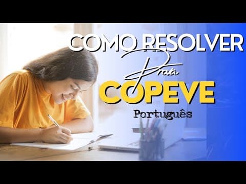 Thumbnail da aula: PORTUGUÊS PARA CONCURSO/ FUNÇÕES DA LINGUAGEM/ INTERPRETAÇÃO E COMPREENSÃO TEXTUAL/ REGÊNCIA/ COPEVE