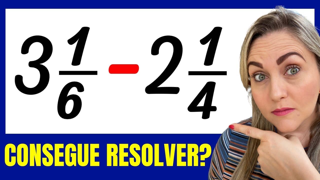 Thumbnail: 🤯CONHECE NÚMERO MISTO?? Matemática básica todo dia.📚🚀