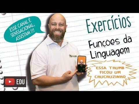 Thumbnail da aula: Exercícios de Funções da Linguagem [Prof Noslen]