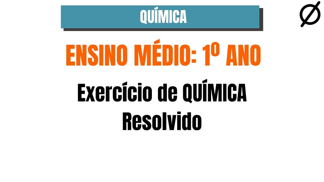 Thumbnail: (Unicamp-SP) Exercício sobre Balanceamento de Equações Químicas