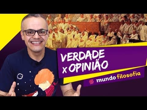 Thumbnail da aula: 💭 Verdade x Opinião - Filosofia - ENEM