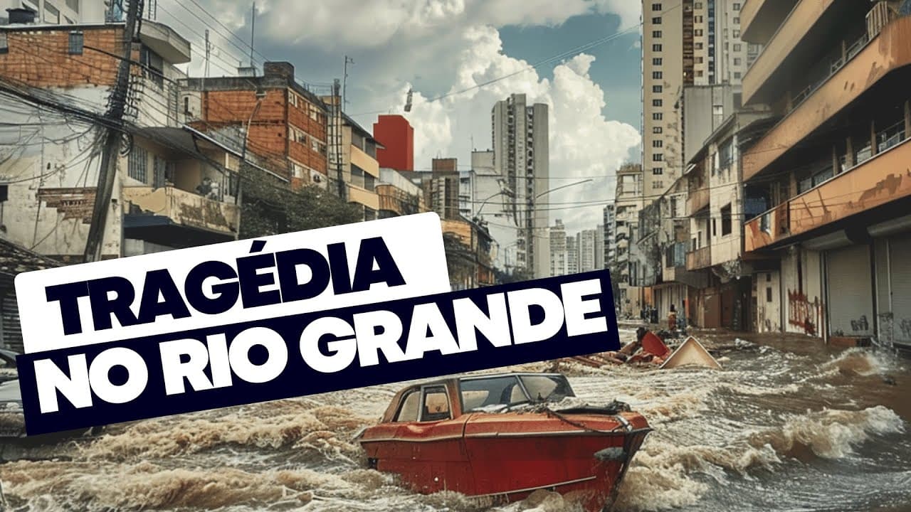 Thumbnail: Evento Climático EXTREMO no Rio Grande do Sul | Entenda didaticamente |