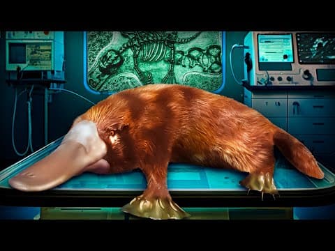 Thumbnail da aula: A BIZARRA biologia do ORNITORRINCO