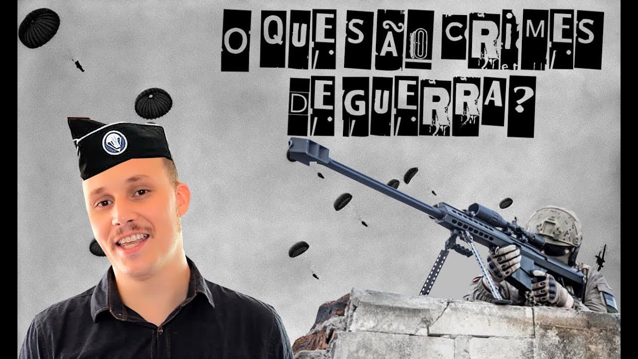 Thumbnail: O que são Crimes de Guerra?