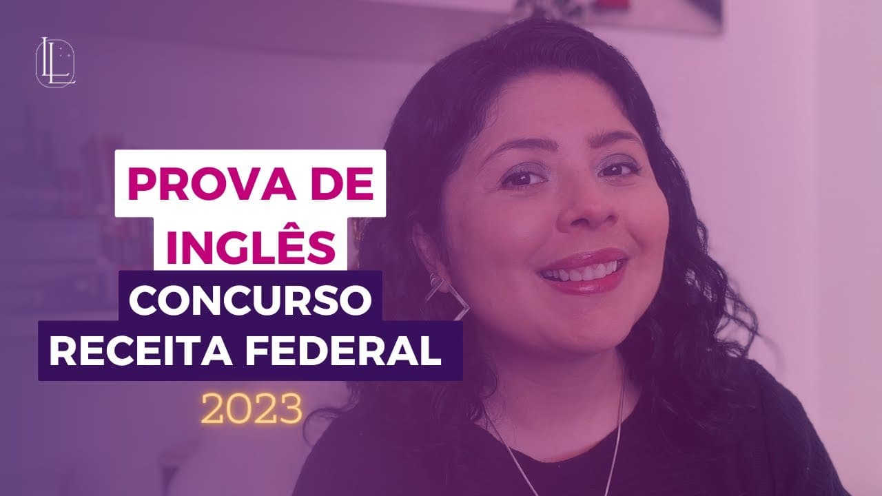 Thumbnail: PROVA DE INGLÊS RECEITA FEDERAL 2023