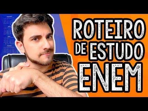 Thumbnail da aula: 6 MESES PARA O ENEM 2020: Cronograma de MATEMÁTICA