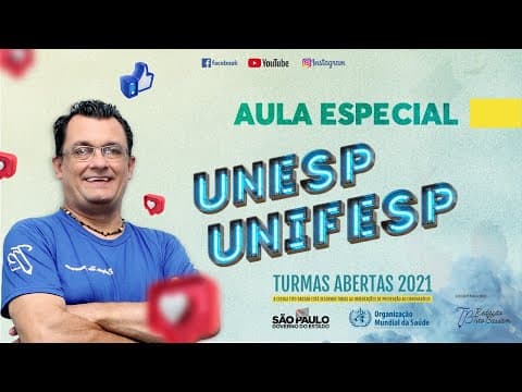 Thumbnail da aula: Aula Aberta - Unesp/Unifesp