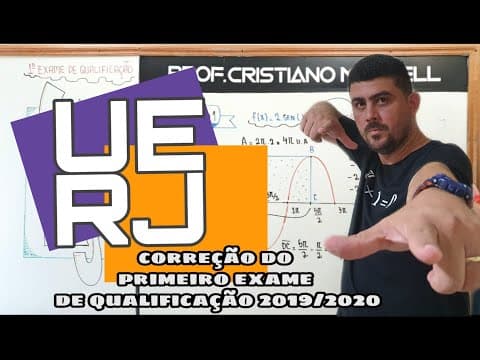 Thumbnail da aula: CORREÇÃO DO 1 EXAME DE QUALIFICAÇÃO UERJ 2019/2020