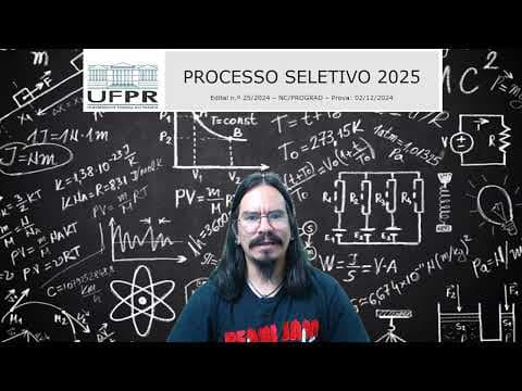 Thumbnail da aula: UFPR 2025 (2ª Fase) - Questão 04