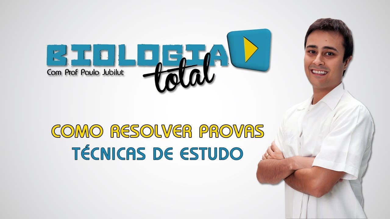 Thumbnail: Como Resolver Provas - Técnicas de Estudo - Prof. Paulo Jubilut