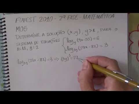 Thumbnail da aula: fuvest 2010 - 2a fase - matemática m05