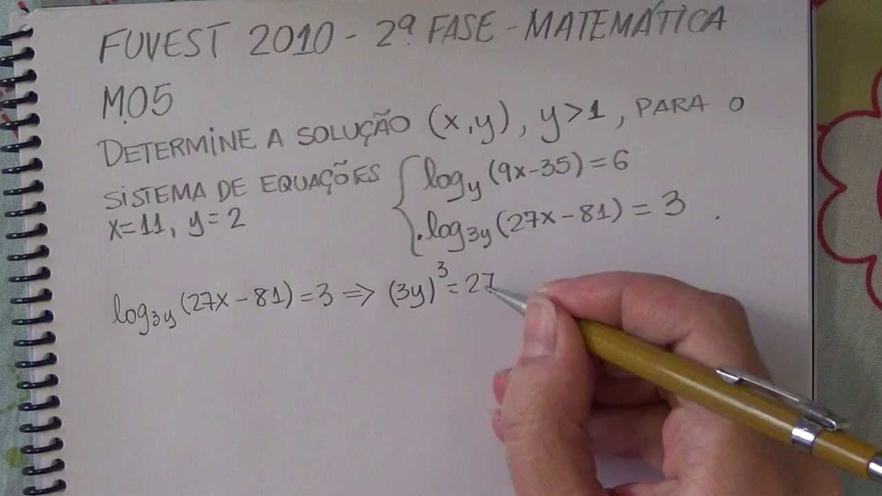 Thumbnail: fuvest 2010 - 2a fase - matemática m05
