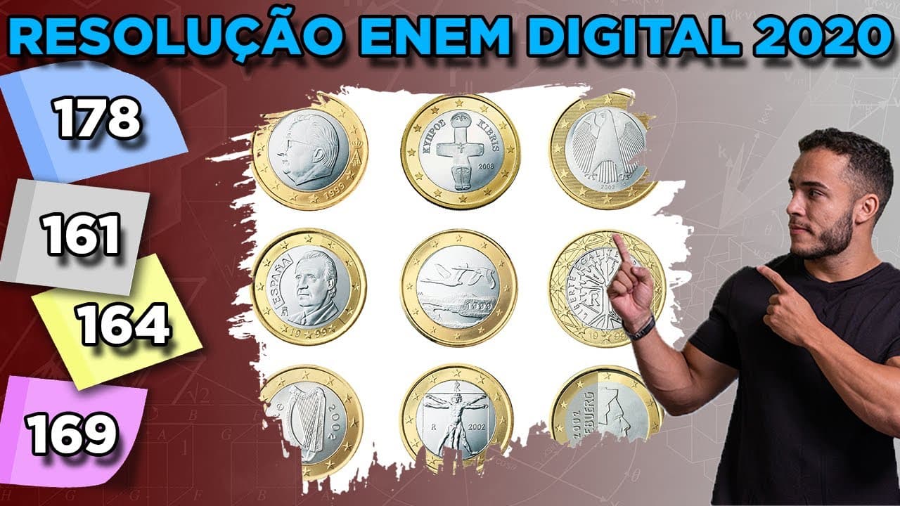 Thumbnail: 🟢 Questão 178 - Caderno Azul | Probabilidade | MATEMÁTICA ENEM DIGITAL 2020