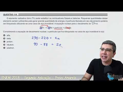 Thumbnail da aula: Resolução/correção ENEM 2018 Segunda aplicação Amarela 118