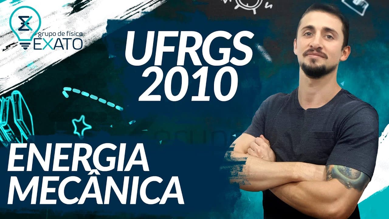 Thumbnail: RESOLVIDA - (UFRGS – 2010) A figura abaixo representa um bloco de massa M que comprime uma das ...