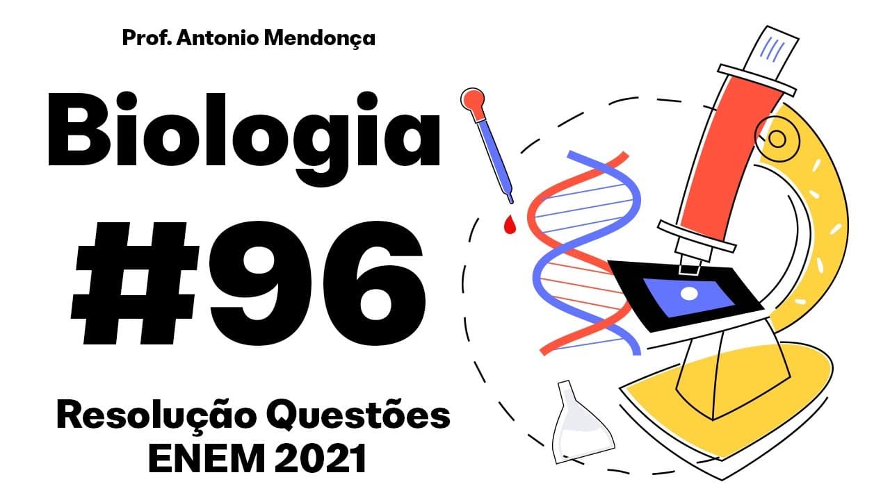 Thumbnail: ENEM -  A sequência de nucleotídeos do RNA mensageiro presentes em um gene de um fungo