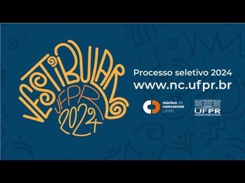 Thumbnail da aula: Resolução - Vestibular UFPR 2024 - Literatura