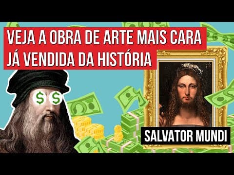 Thumbnail da aula: SALVATOR MUNDI, DE LEONARDO DA VINCI | Minuto CEG | Curiosidades de Artes | Mariane Martins