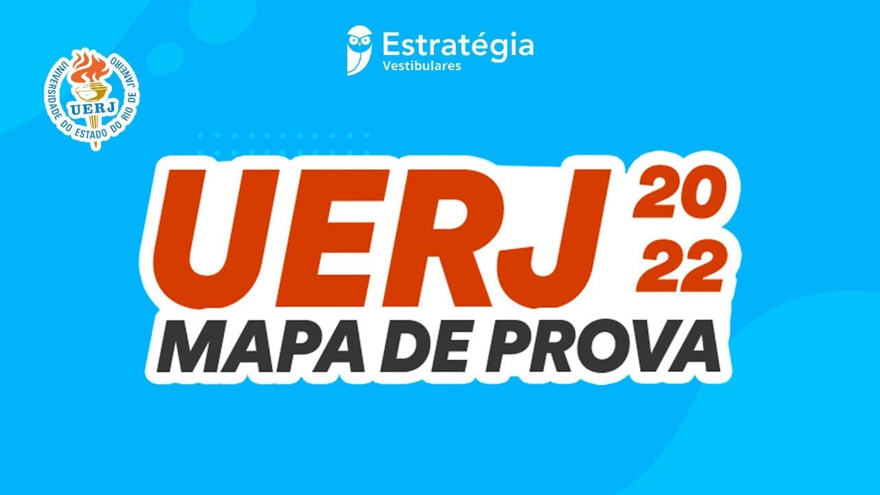 Thumbnail: UERJ 2022 – Mapa de Prova