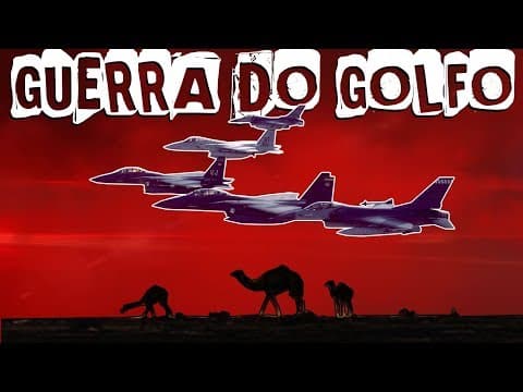 Thumbnail da aula: A GUERRA DO GOLFO PÉRSICO (1990-1991)