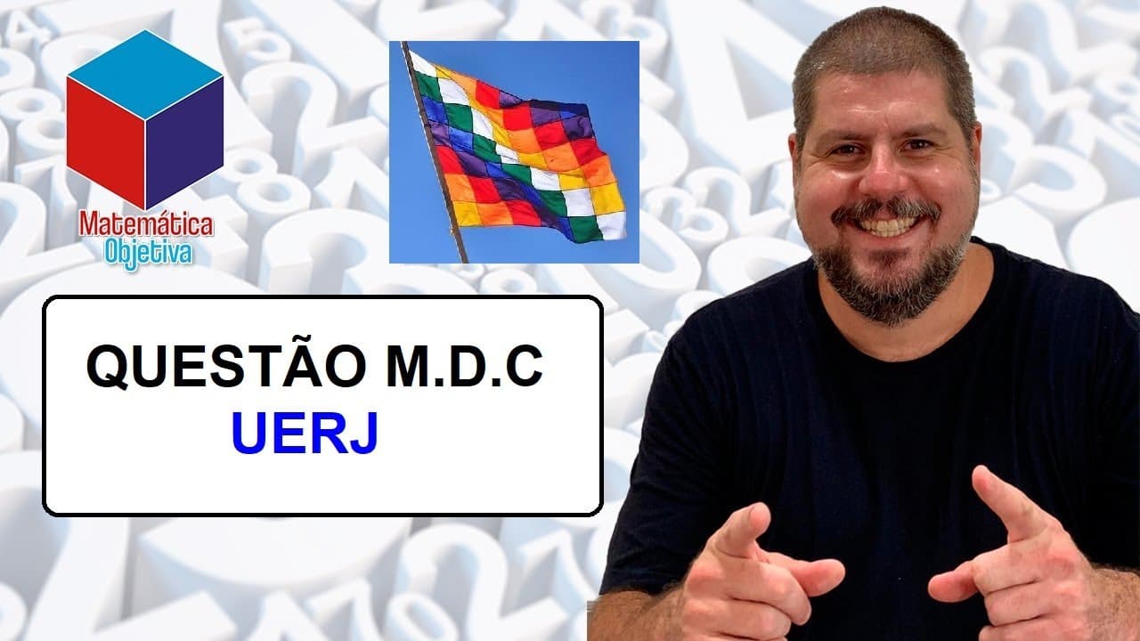 Thumbnail: MDC - Questão 19 (UERJ 2022) MATEMÁTICA