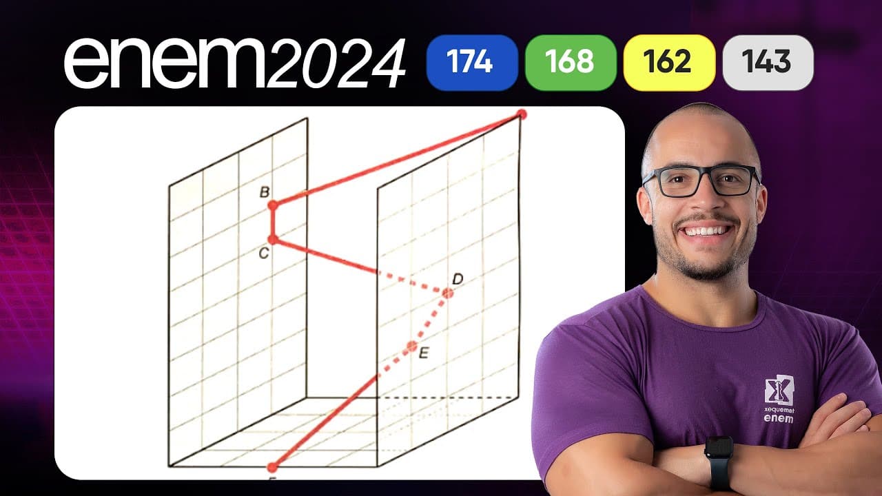 Thumbnail: Questão 174 - Caderno Azul |  | MATEMÁTICA ENEM 2024