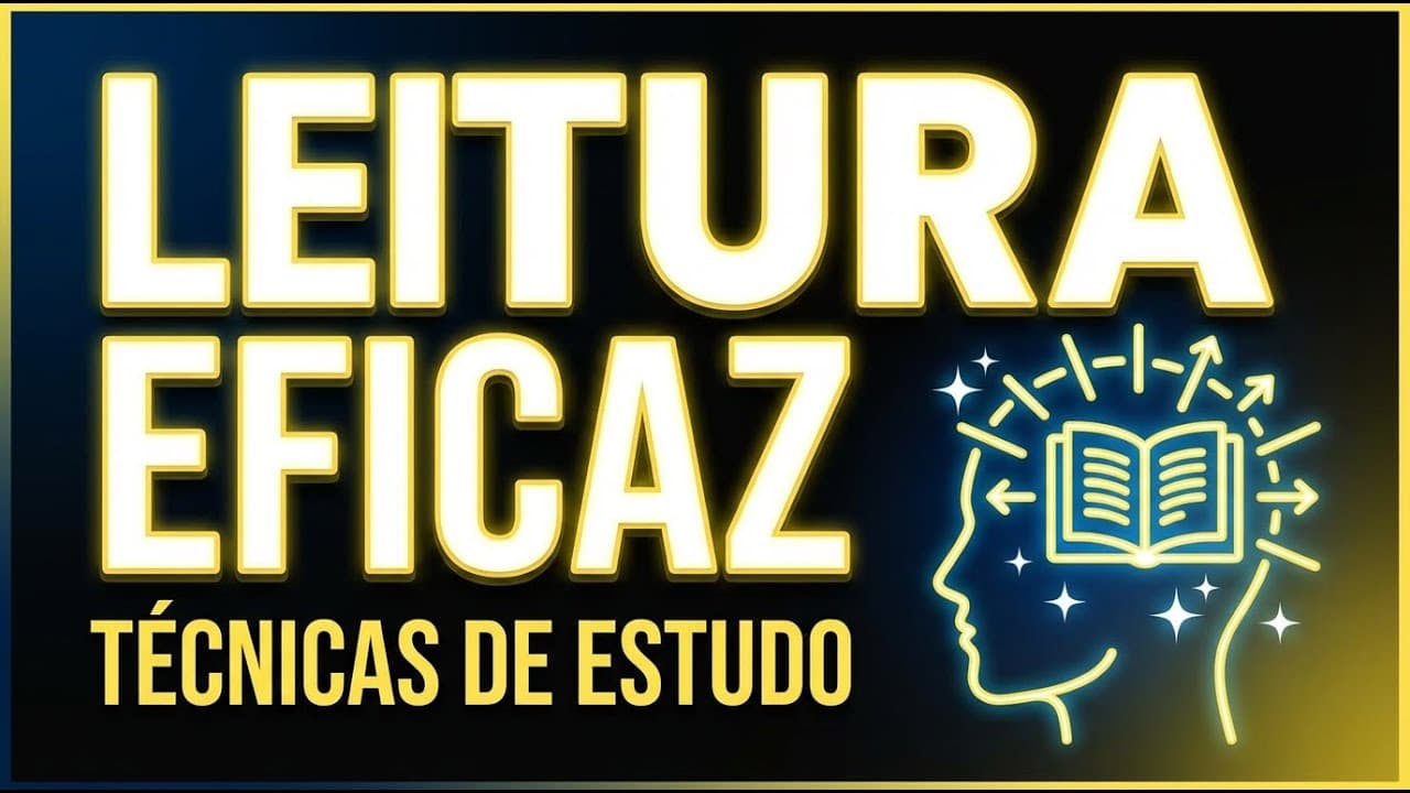 Thumbnail: Leitura Eficaz | Técnicas de Estudo