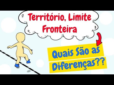 Thumbnail da aula: Território, Limites e Fronteiras - Entenda as Diferenças (Geografia)