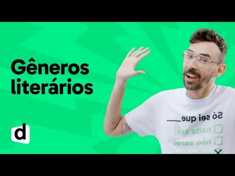 Thumbnail da aula: REVISÃO ENEM | PORTUGUÊS: GÊNEROS LITERÁRIOS | ESQUENTA ENEM | DESCOMPLICA