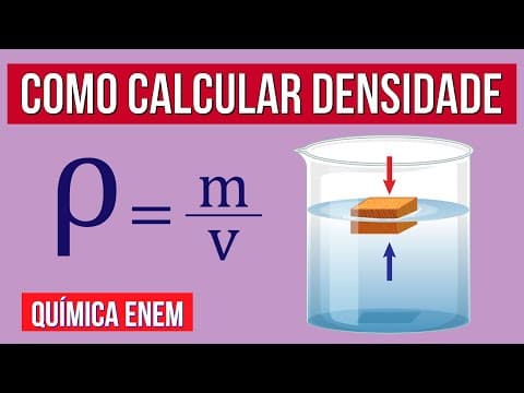 Thumbnail da aula: COMO CALCULAR DENSIDADE | Aprenda a relação de massa sobre o volume. Professora Larissa Campos.