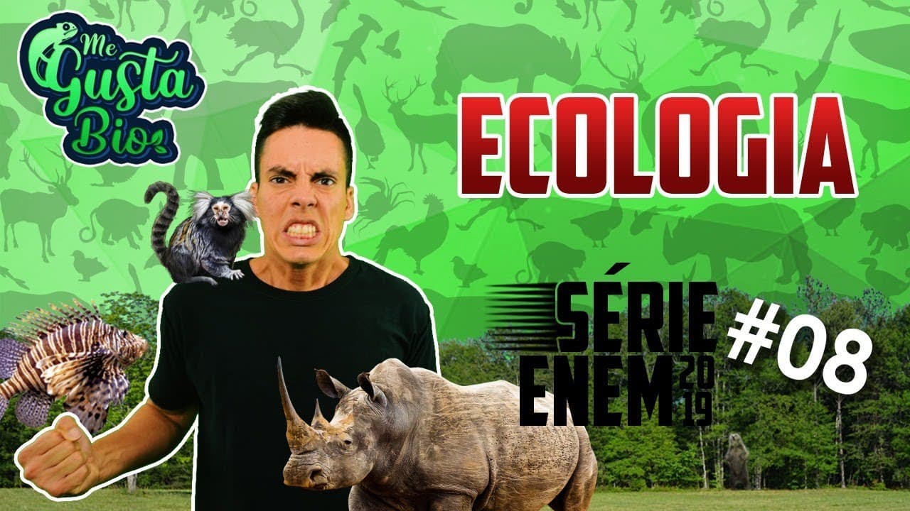 Thumbnail: Aula #08 Ecologia ENEM | Professor Gustavo Schmidt