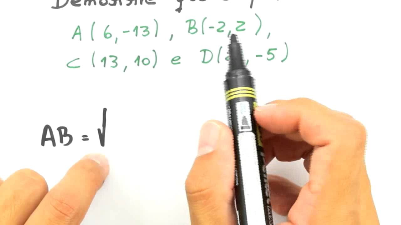 Thumbnail: Me Salva! GA11 - Geometria Analítica: Exercícios Resolvidos 5