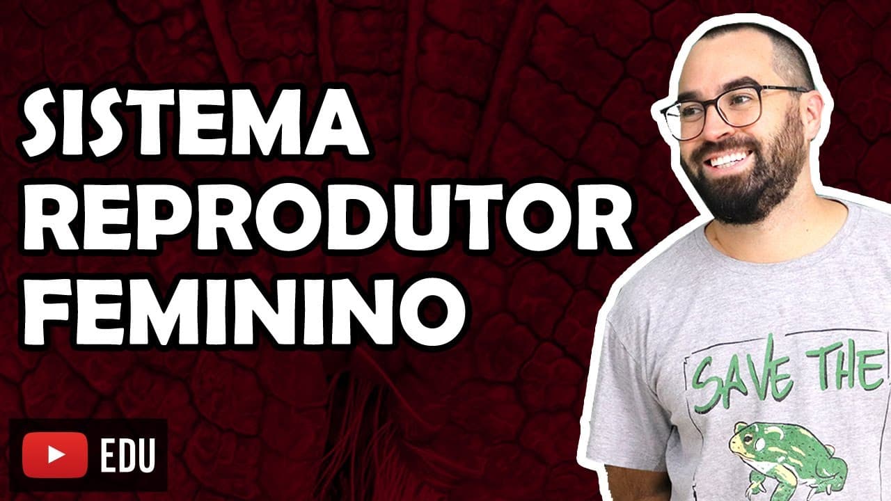 Thumbnail: Sistema Reprodutor Feminino - Aula 34 - Módulo VII: Fisiologia Humana | Prof. Gui