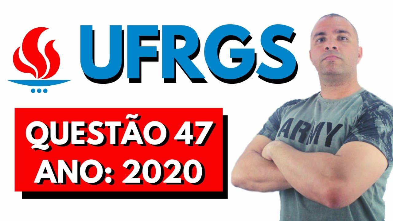 Thumbnail: [UFRGS 2020/Q47] A reação do relógio de iodo é bastante comum em feiras de ciências e em demonstra
