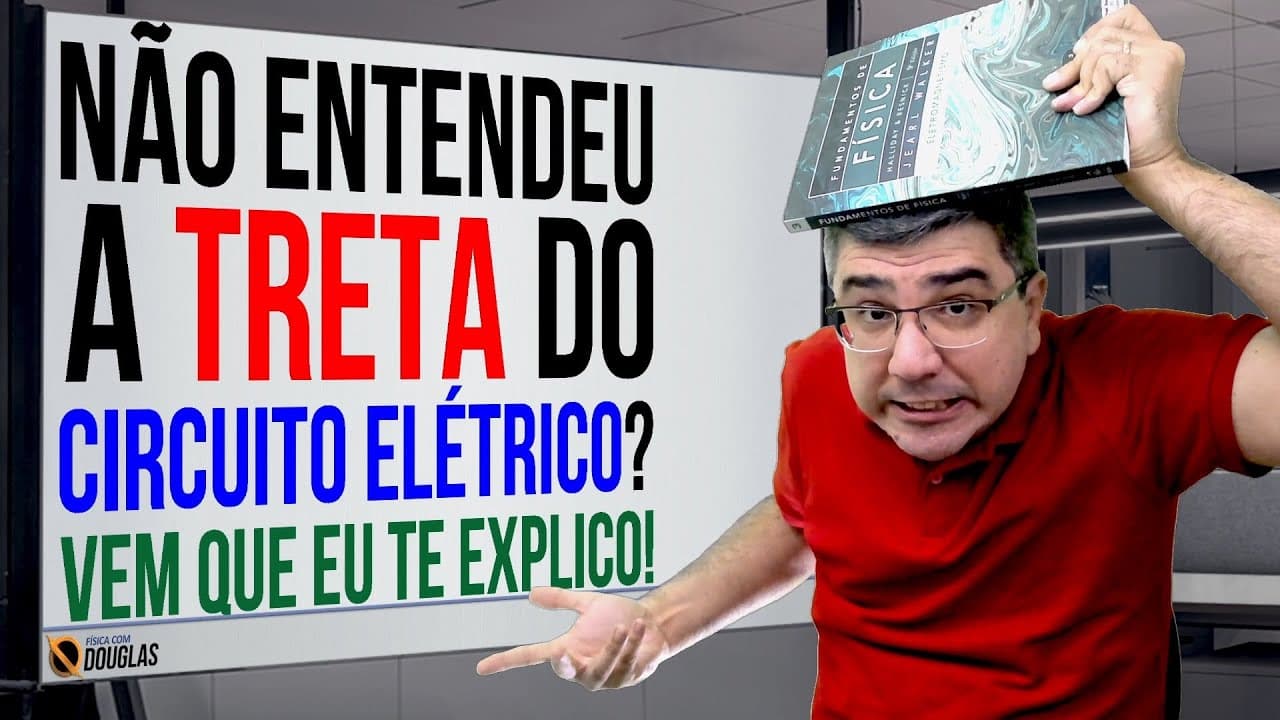 Thumbnail: TRETA RESOLVIDA COM VALORES NUMÉRICOS NO CIRCUITO
