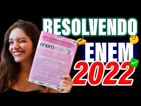 Thumbnail da aula: ⚠️EXPLICANDO A PROVA DE HISTÓRIA DO ENEM 2022 (Débora Aladim)