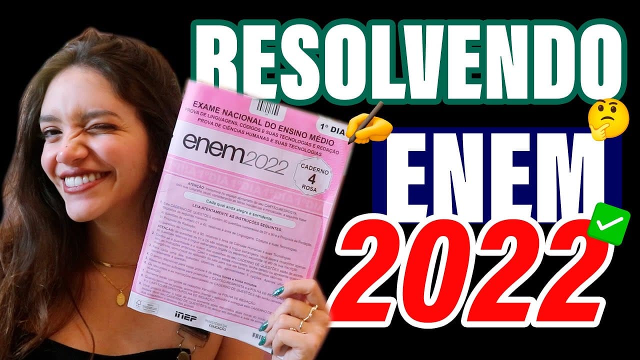 Thumbnail: ⚠️EXPLICANDO A PROVA DE HISTÓRIA DO ENEM 2022 (Débora Aladim)
