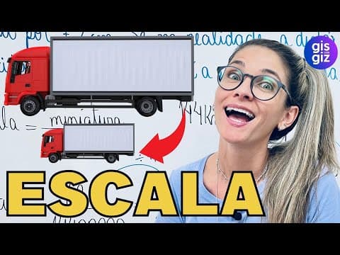 Thumbnail da aula: ESCALA  MATEMÁTICA  \Prof. Gis/
