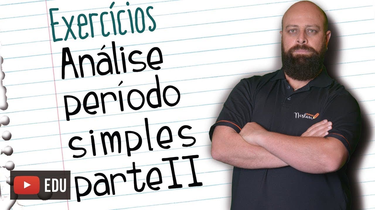 Thumbnail: Exercícios de Análise Período Simples II [Prof Noslen]