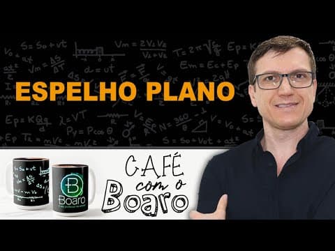 Thumbnail da aula: ESPELHO PLANO - ÓPTICA - EXERCÍCIOS para REVISÃO de FÍSICA – EXC103